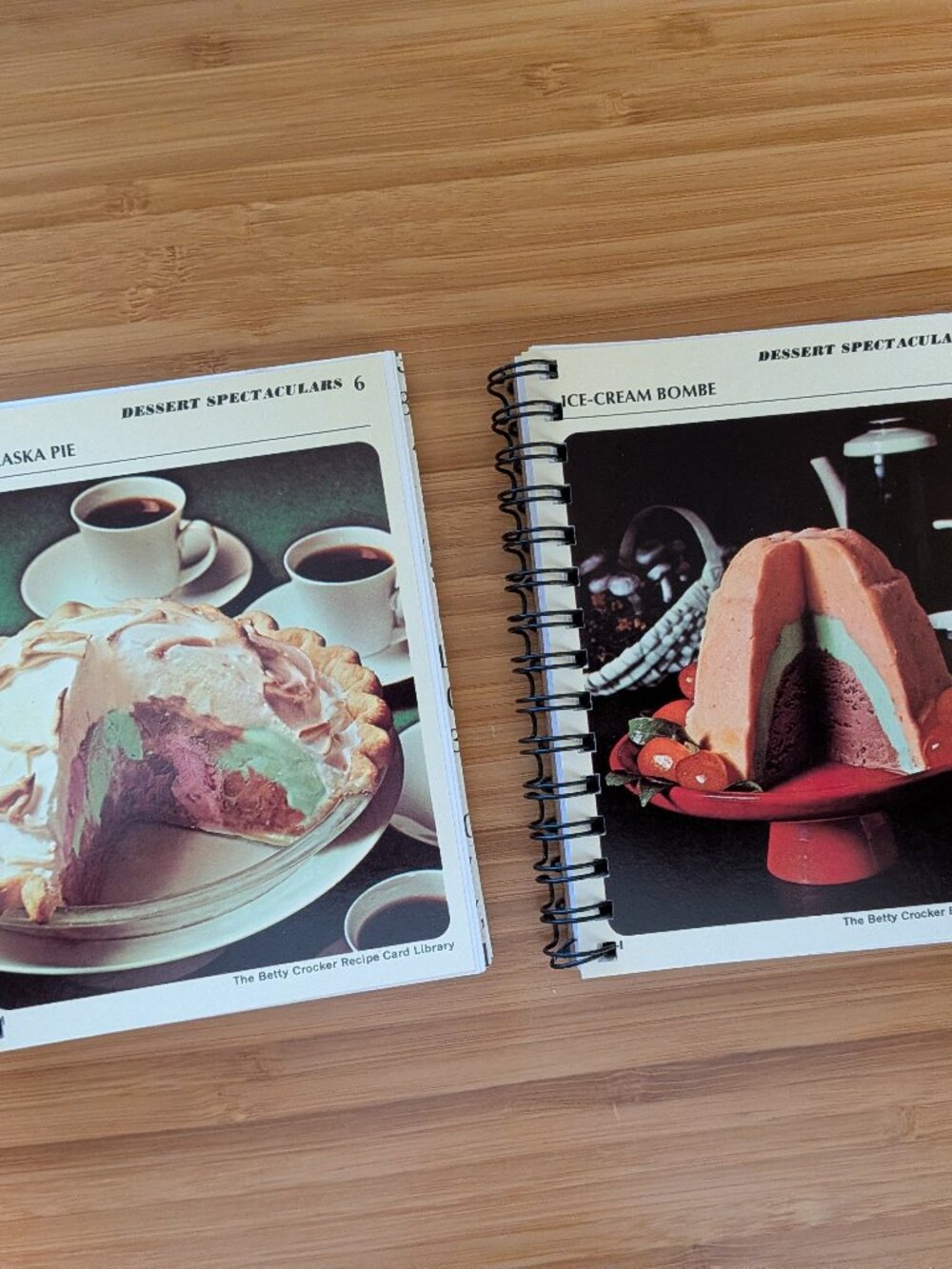 Betty Crocker Recipe Card Retro Recycled Notebooks